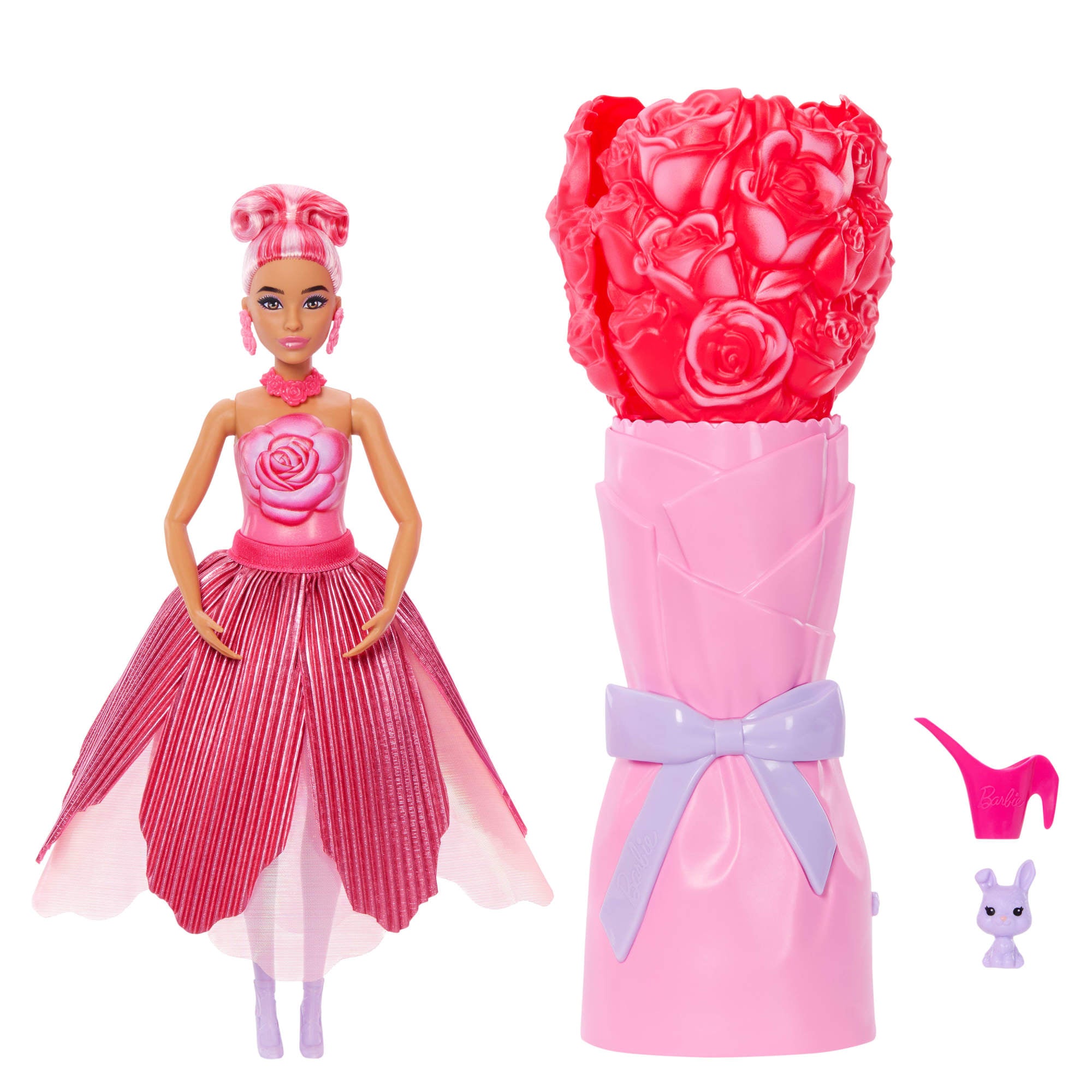 Barbie Reveal De Flores Sorpresa - Rojo-1